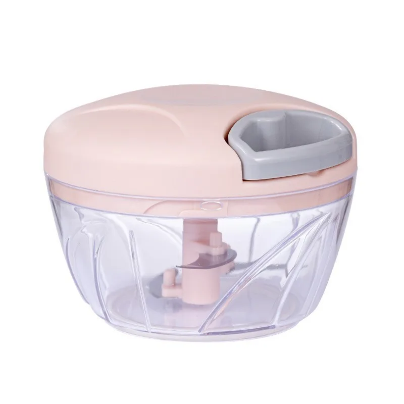 Practical Kitchen Accessories 2021 Plastic Manual Pull Mini Food Chopper Multifunctional meat grinder and vegetable shredder