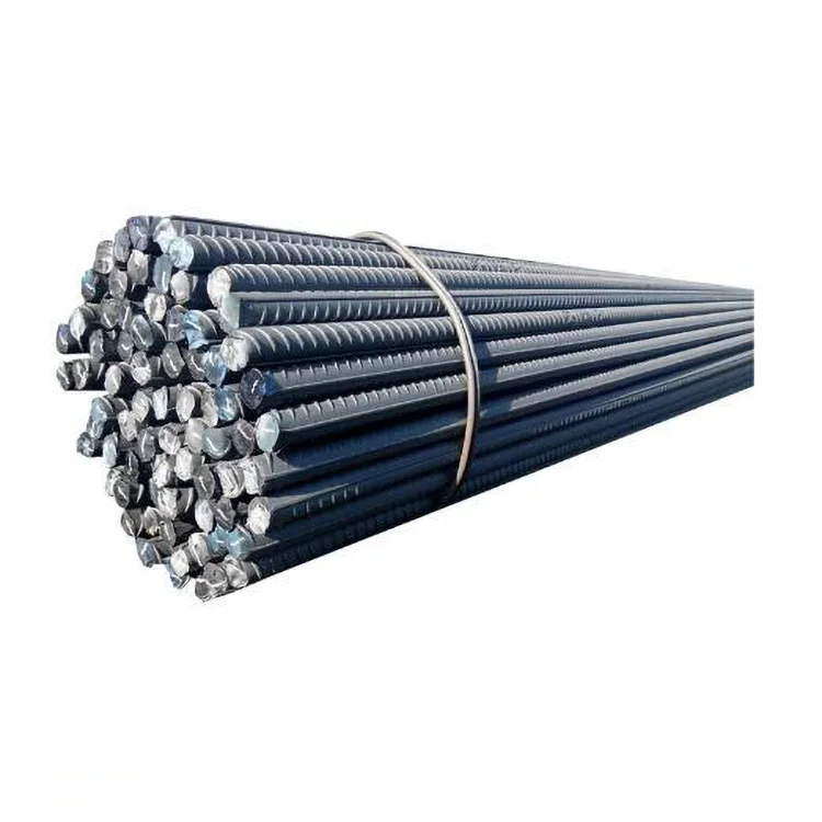 Factory Customized Rebar Iron Rods 6mm 8mm 10mm 12mm 16mm 20mm Hot Rolled Deformed Steel bar Rebar
