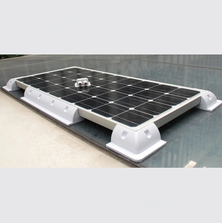 Caravan/RV/Yacht ABS White Plastic Mounting Brackets Solar PV Brackets