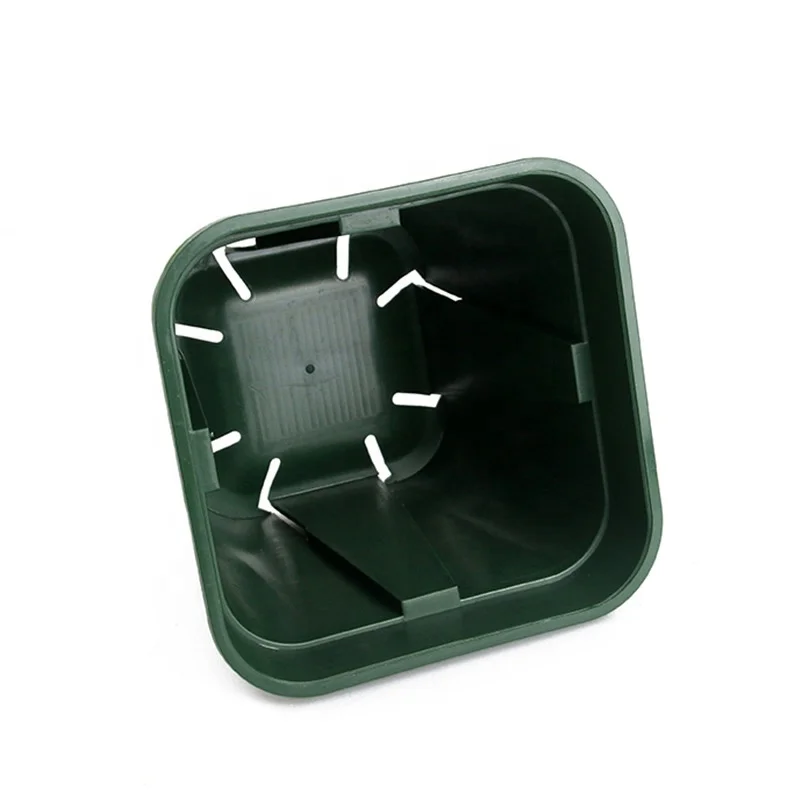 Good Quality Breathable Non-Rotten Root Rose Seedling Planting Pot Plastic Green Plant Flower Pot