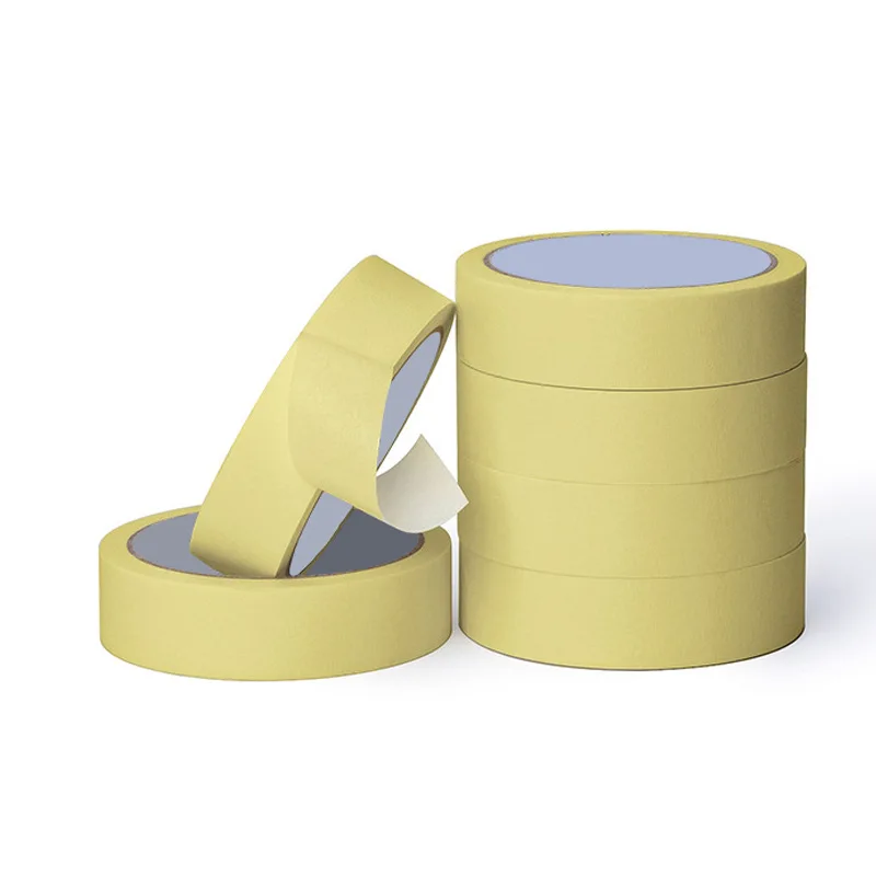 Factory Customized No Residue High Adhesive Paper Without The Wall Tear Masking Tape For Painting