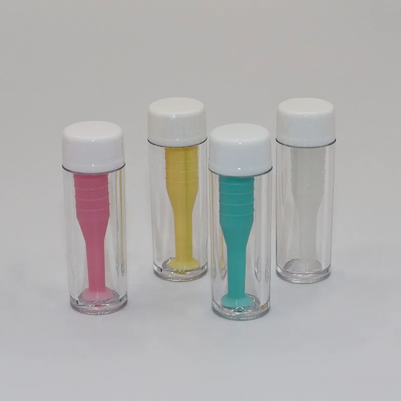 soft safe 5cm wear remove cosmetic contact lenses stick Silicone wearing stick Corneal reshaping glasses suction rod