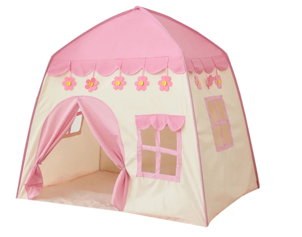 Wind Valley Baby Princess Game Children Birthday Gift Castle Playing Kids Indoor Playhouse toy tents