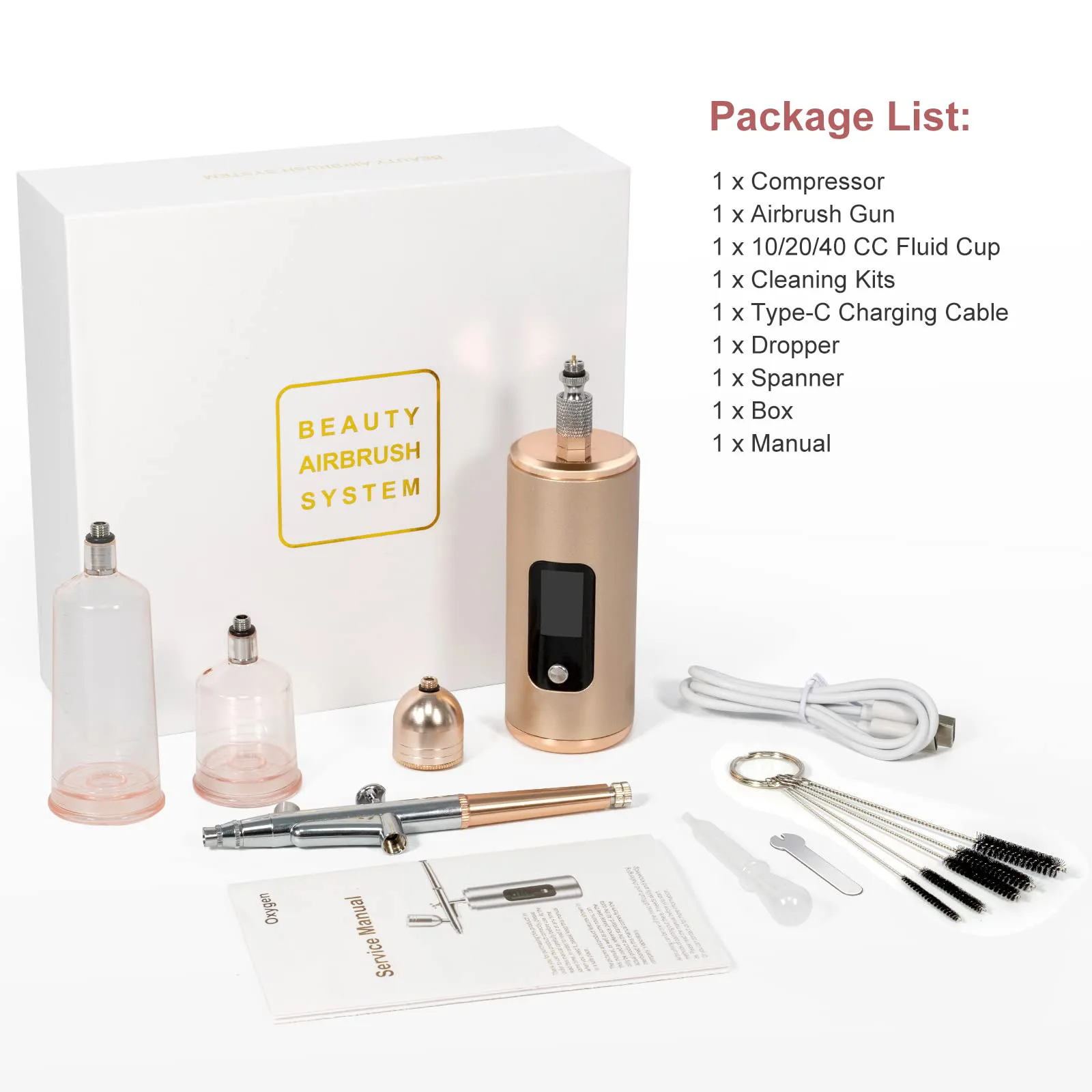 36PSI Cordless Airbrush Handheld Spray Diy Nail Paint Gun Portable Wireless Airbrush Compressor Kit For Cake Decoration