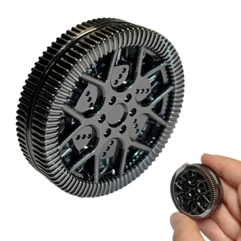 Hot sale custom Stress Relief EDC fidget cliker office fidget toy Magnetic Metal haptic EDC Fidget coin