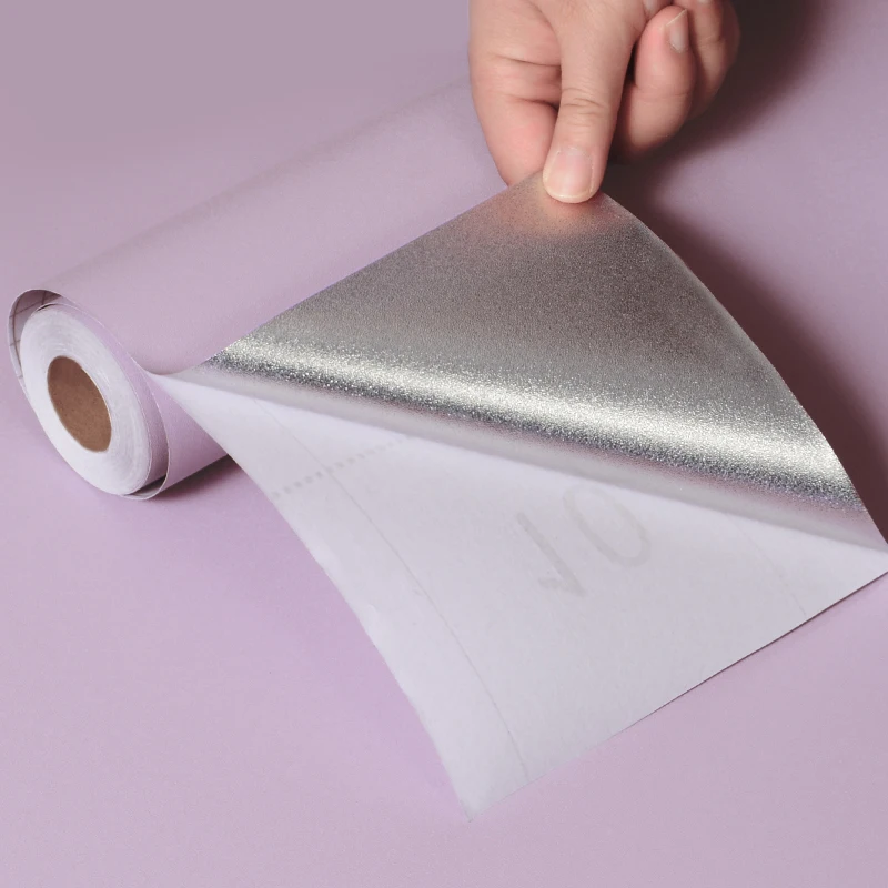 The New Self-Adhesive Waterproof Wallpaper Plain Minimalist Bedroom Living Room Wallpaper Warm Dormitory Thick Solid Color