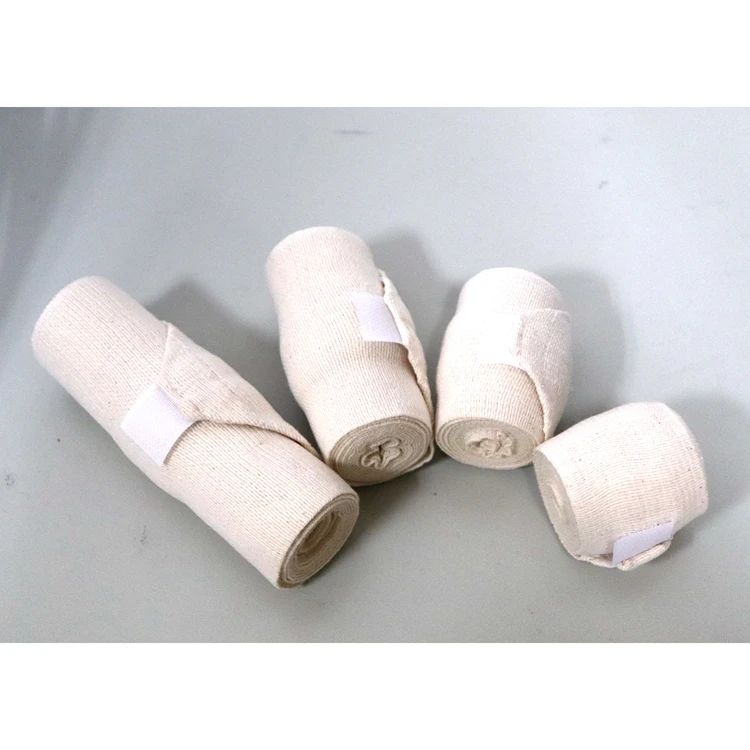 
near hangzhou american USA market honeycomb elastic bandages with hook and loop closure 