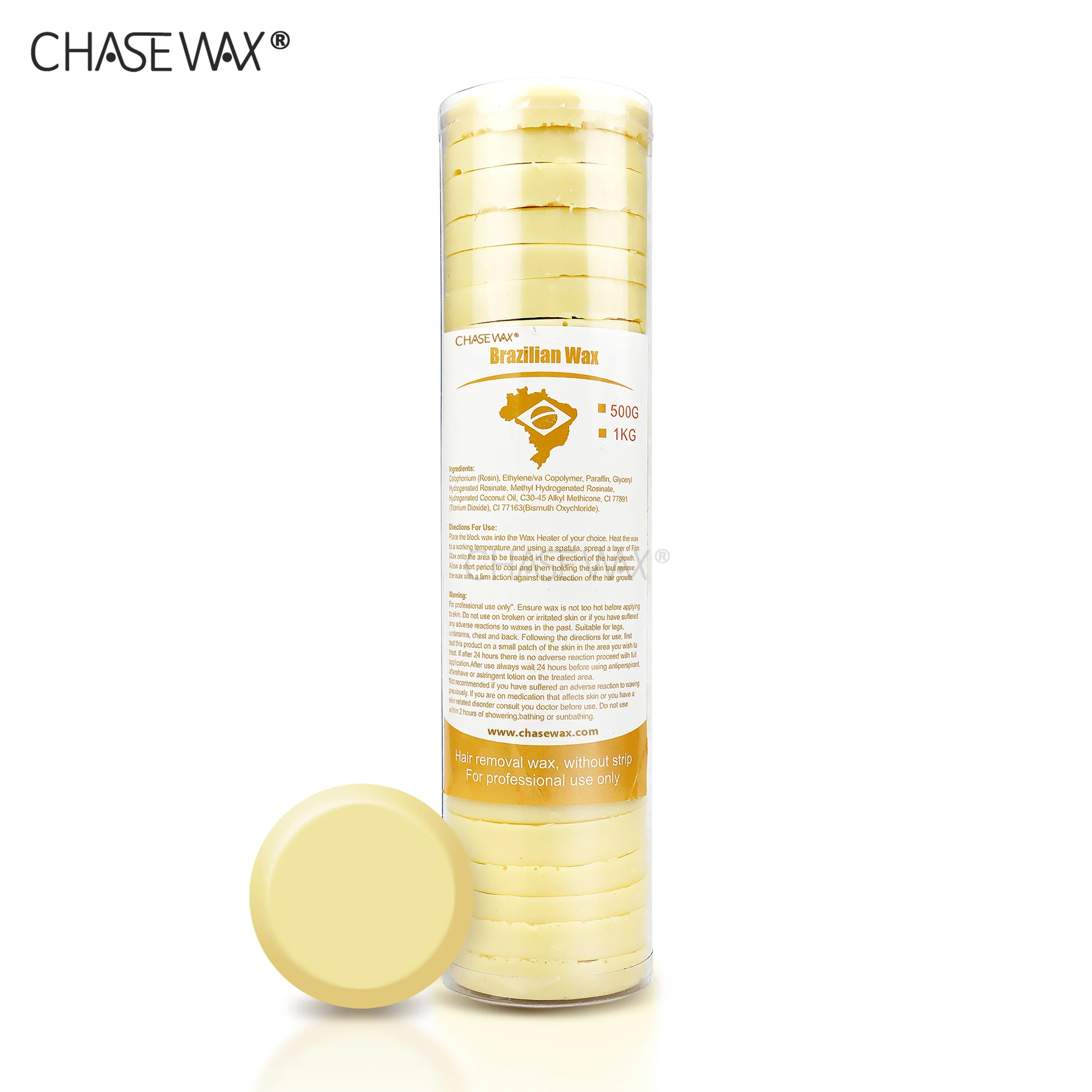 Effective 500g Brazilian Hard Wax Hair Removal Body Wax For Men And Woman