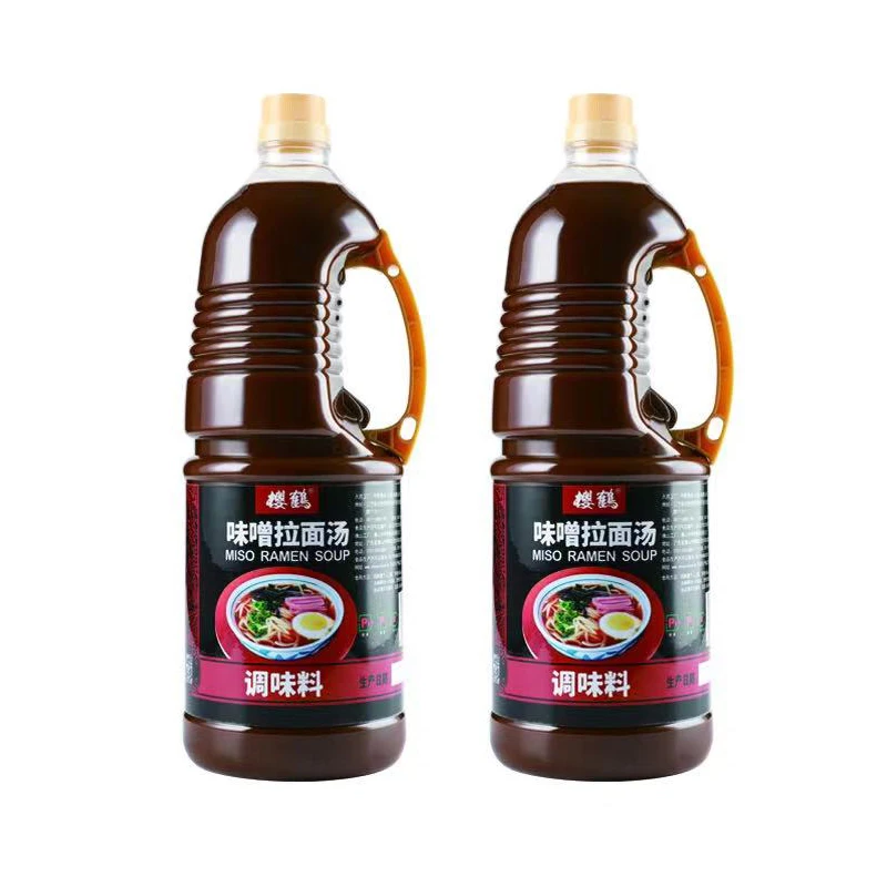 Cheap Price 180Ml Food Sauce Ramen Soup Miso Ramen Soup