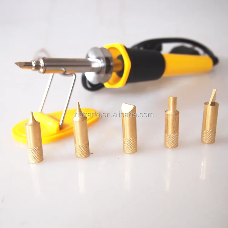 WOOD BURNING CRAFT WOODBURNING 110v US plug 40W PYROGRAPHY TOOL  PEN+8 Tips carving soldering iron DIY tool