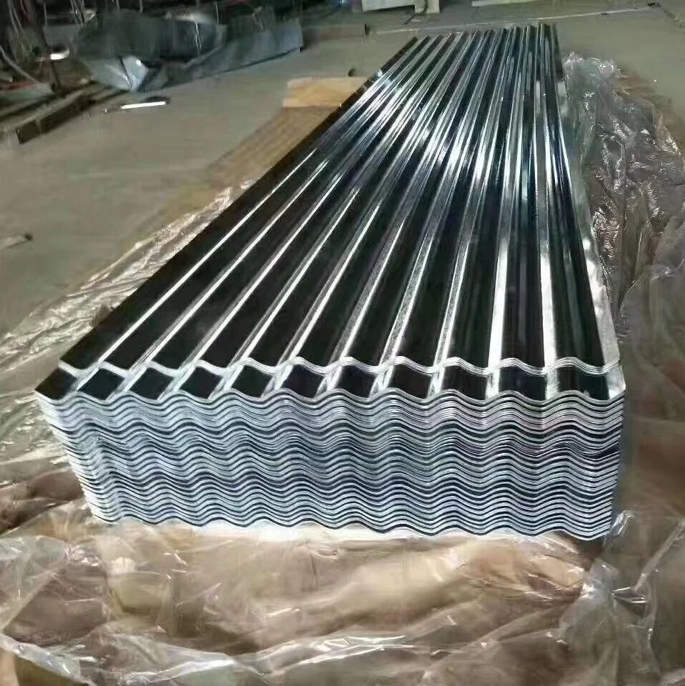 Galvanized Metal Roofs Sheets 40 Gauge 32 Gauge Dx51d Dx52d Dx53d Zinc Corrugated Galvalume Iron Steel Roofing Panels