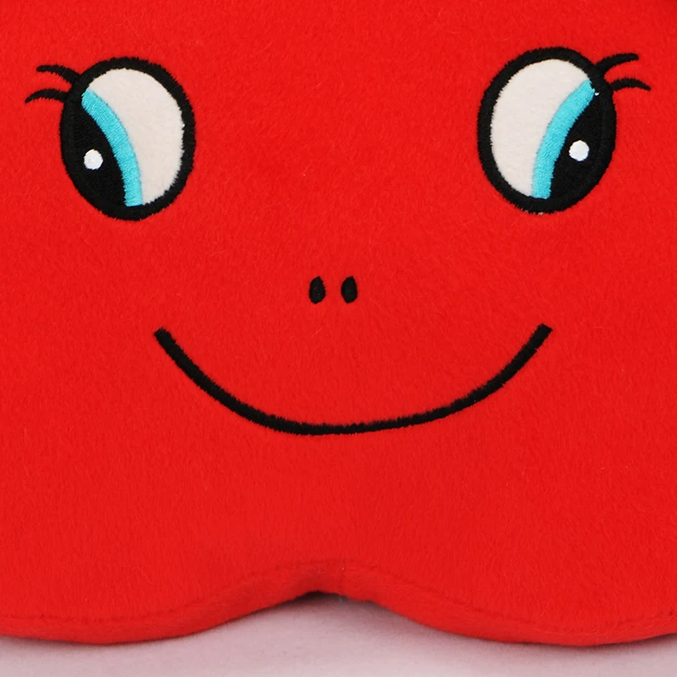 wholesale decoration kids baby cartoon cute lovely customized irregular soft shaped stuffed plush doll animal toy pillow cushion