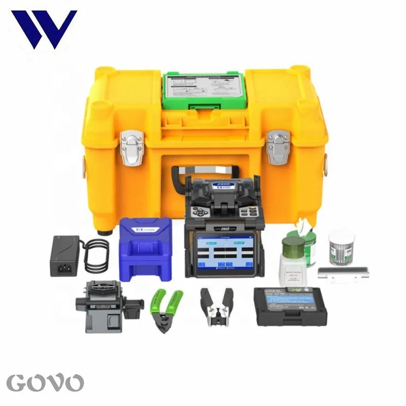 Brand new Fiber Optic Splicing machine  4.3 inch color screen JILONG 280E All-round Middle Trunk Line Fusion Splicer