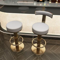 Бесплатный образец, поворотный стоячий стул, барный высокий стул, металлический барный стул