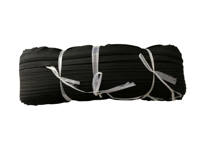 3# 5# 8# 10# Nylon Zipper Long Chain Black and Bleaching White and Color Nylon Zipper for Bag Luggage, Case, Clothes, Shoes