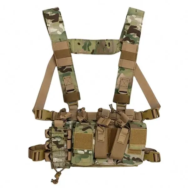 Equipment Airsoft Paintball Carrier Strike Chaleco Chest Rig Pack Pouch Light Weight Heavy Dutymilitary vest tactical vest