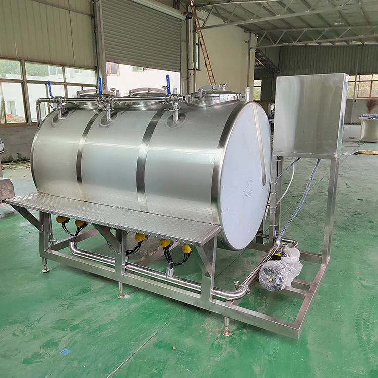 Automatic CIP Washing Cleaning System For Beer Brewing Tank