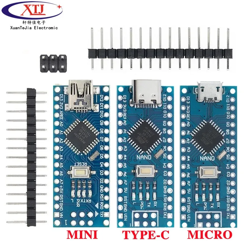 Мини-USB с контроллером загрузчика Nano 3 0 совместимым arduino CH340 USB-драйвер 16 МГц NANO V3.0