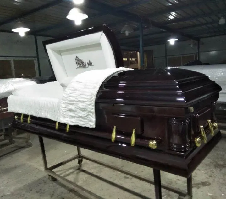 popular wooden casket KENWOOD funeral coffin prices