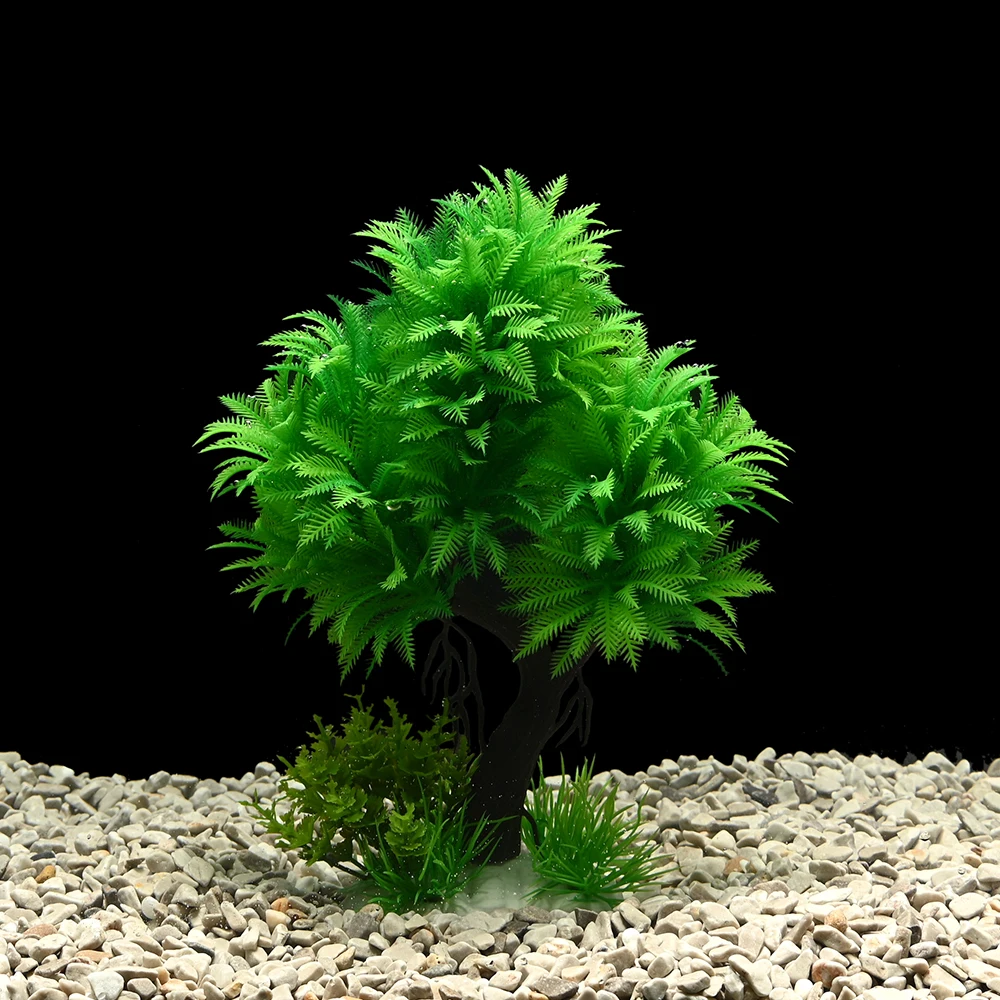 Accessories Aquatic Plants, 6colors Fish Tank Decorations, Aquarium Decor Plastic Plants 2