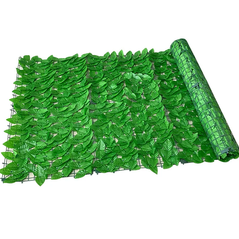 Artificial Ivy Privacy Fence Screen Plant Wall Panel Hedge Roll Fence Garden Plastic Leaf Fence Artificial Green Wall