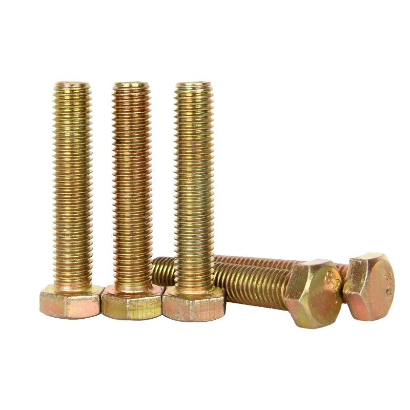 Din 931 Din 933 Customized Stainless Ss304 Ss316 Iron Mild Carbon Steel 4.8 8.8 12.9 Grade High Strength Hex Bolt