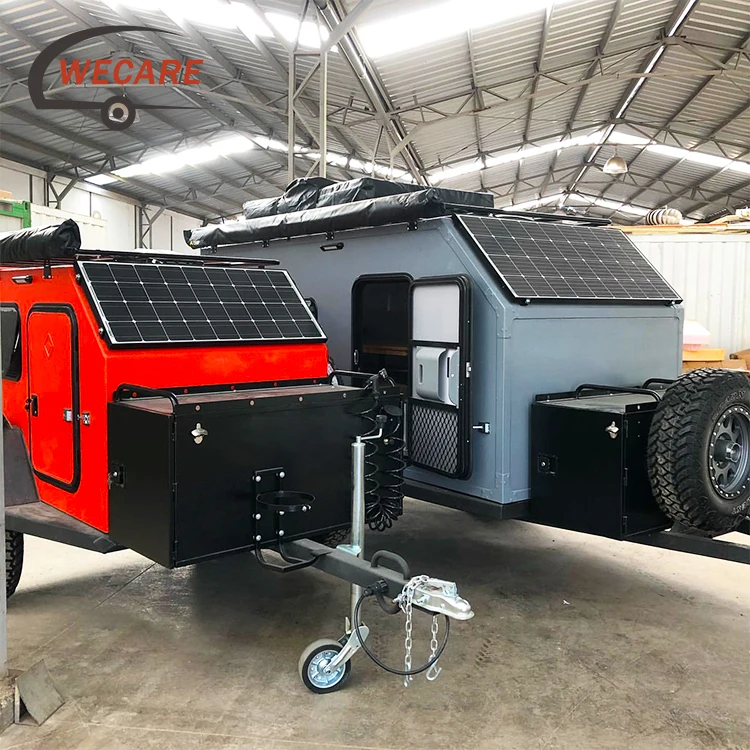 WECARE Customized High Quality Blue off road caravan camper van