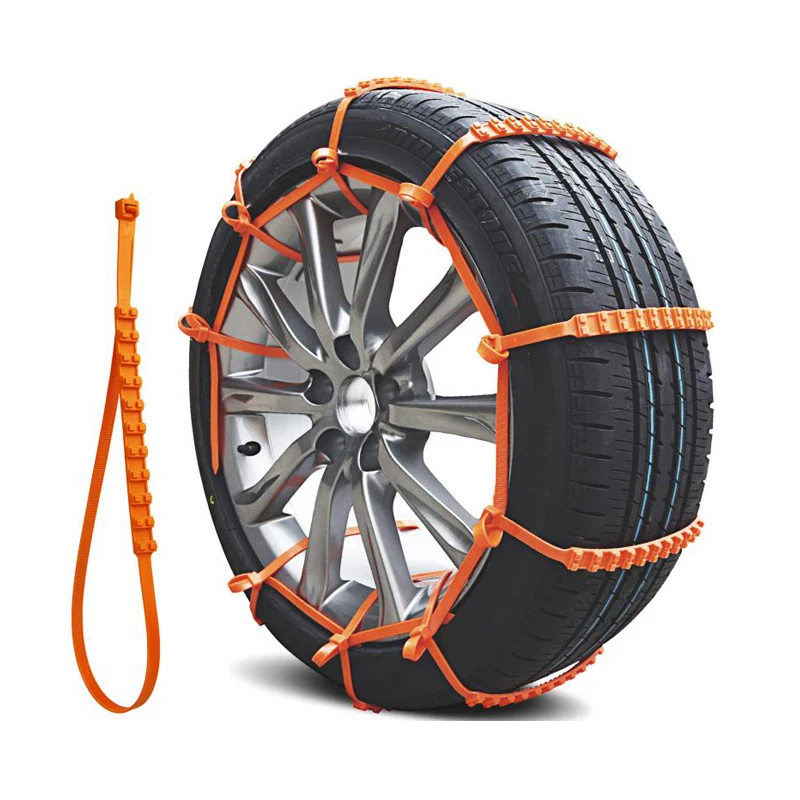 2021 New Design Winter Anti-skid Snow Car Tire Chain Nylon Material