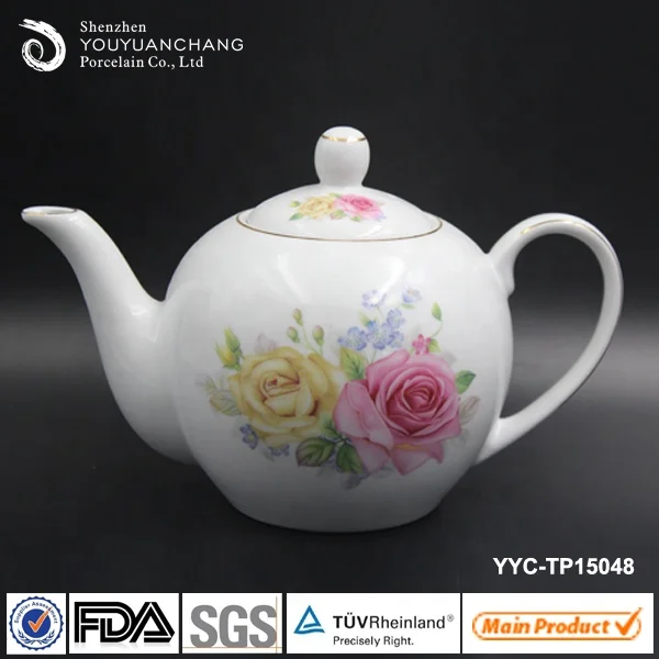 
600cc 700cc 800cc 1000cc 1200cc 1500cc ball shape porcelain tea pot 