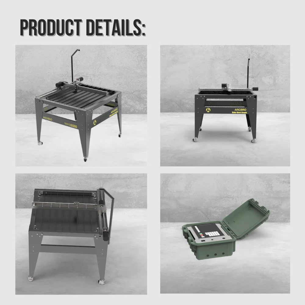 Cut Computer Controlled Head Rotary Cutter Small Cutting Machine CNC Plasma Cutters