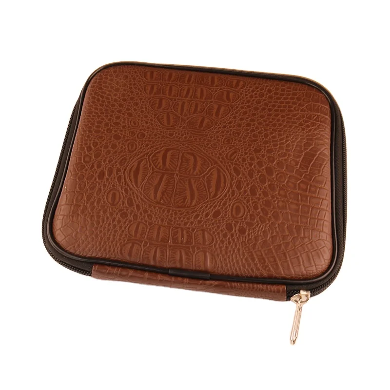 10 Pairs Interchangeable Crochet Hook Set sandalwood Circular Knitting Needles Set