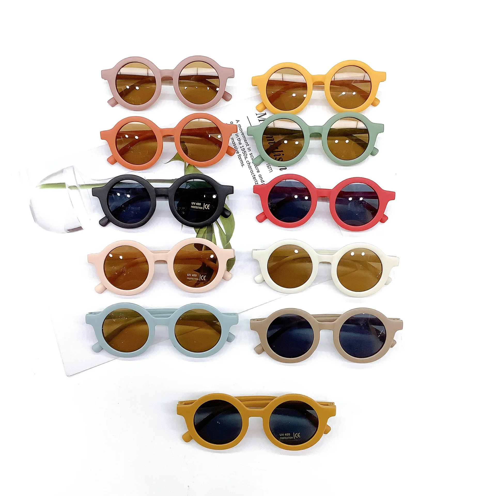 Fashion Cool Girls Boys Rectangle Small Frame Sunglasses UV400 Outdoor Shades Classic Vintage Retro Kids Sunglasses