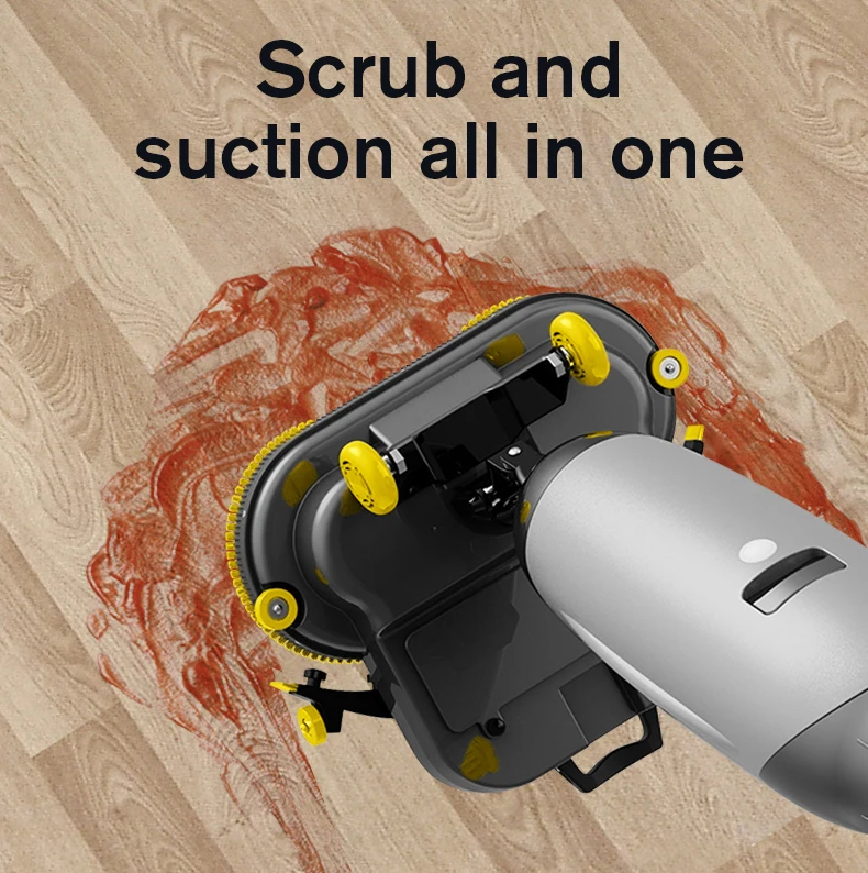Magnetic Floor Sweeper Cleaning Machines Self-Cleaning Suction And Mopping Machine