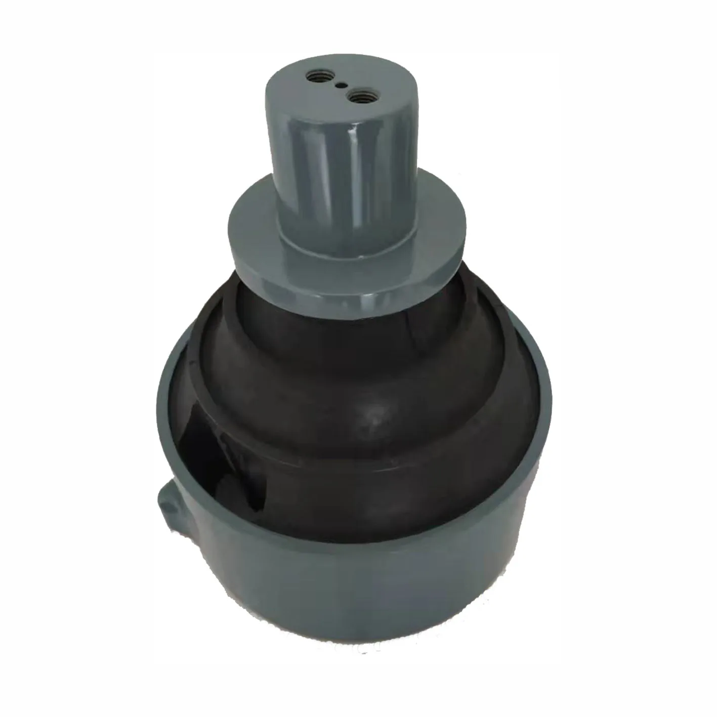 Wagon railway train bogie rubber and steel conical spring axle rubber spring