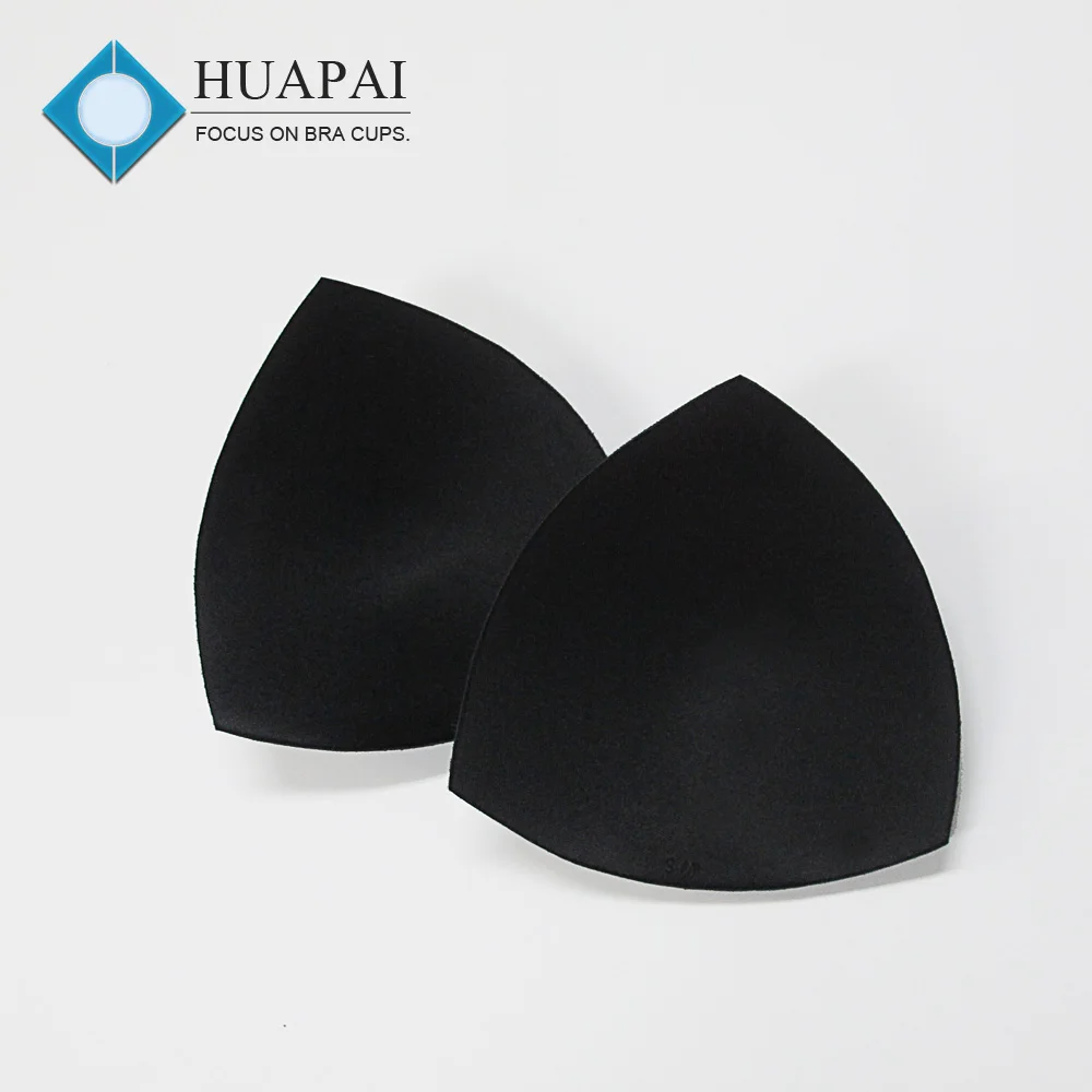 
087 Wholesale no padding triangle swimsuit foam cup in size S 