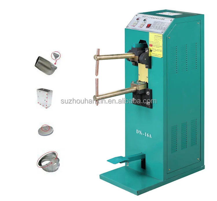 industrial metal rod dn35 welder pedal type automatic spot welding machine