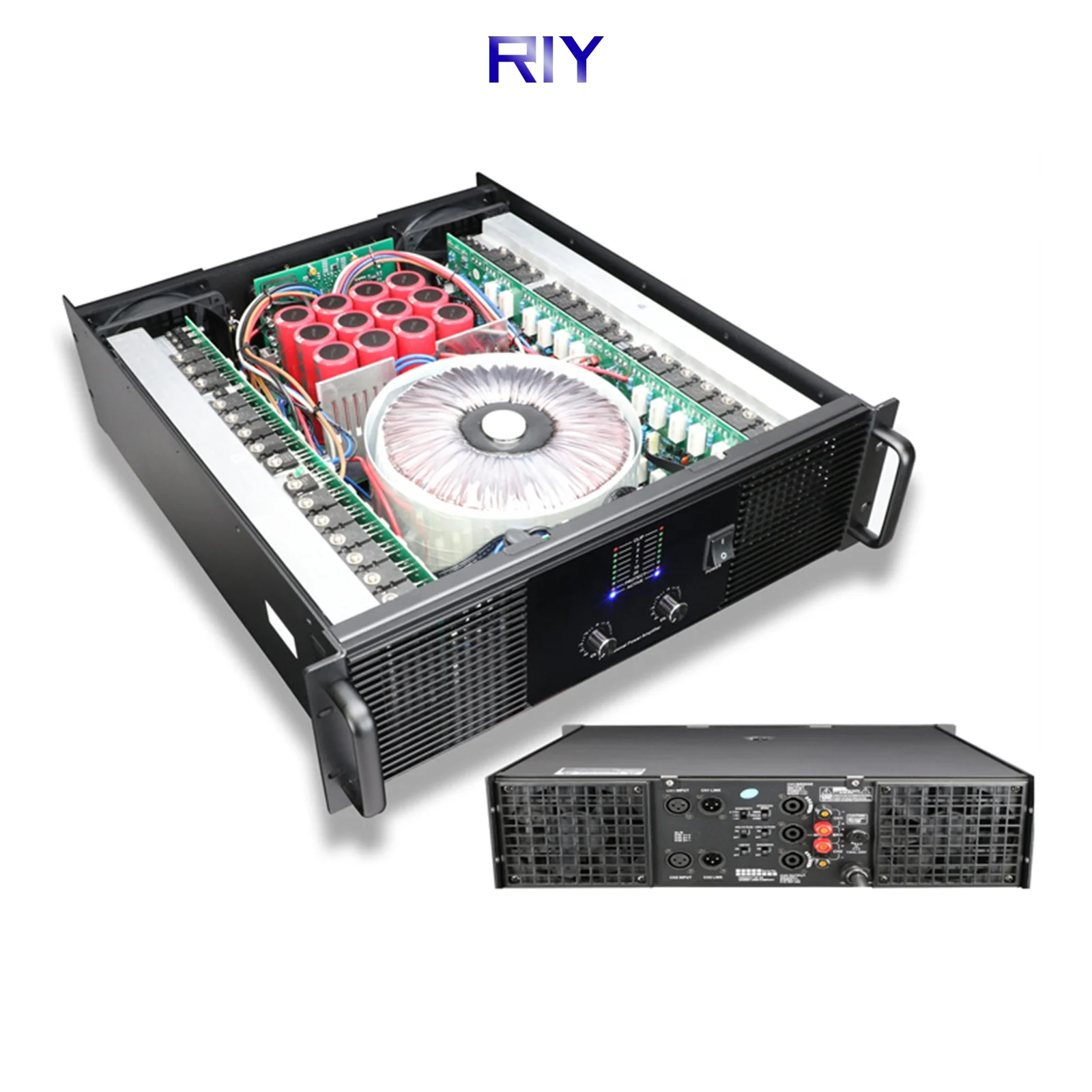 STA Series 2 Channel Power Amplifier 1800W Professional Amplifier Audio Power