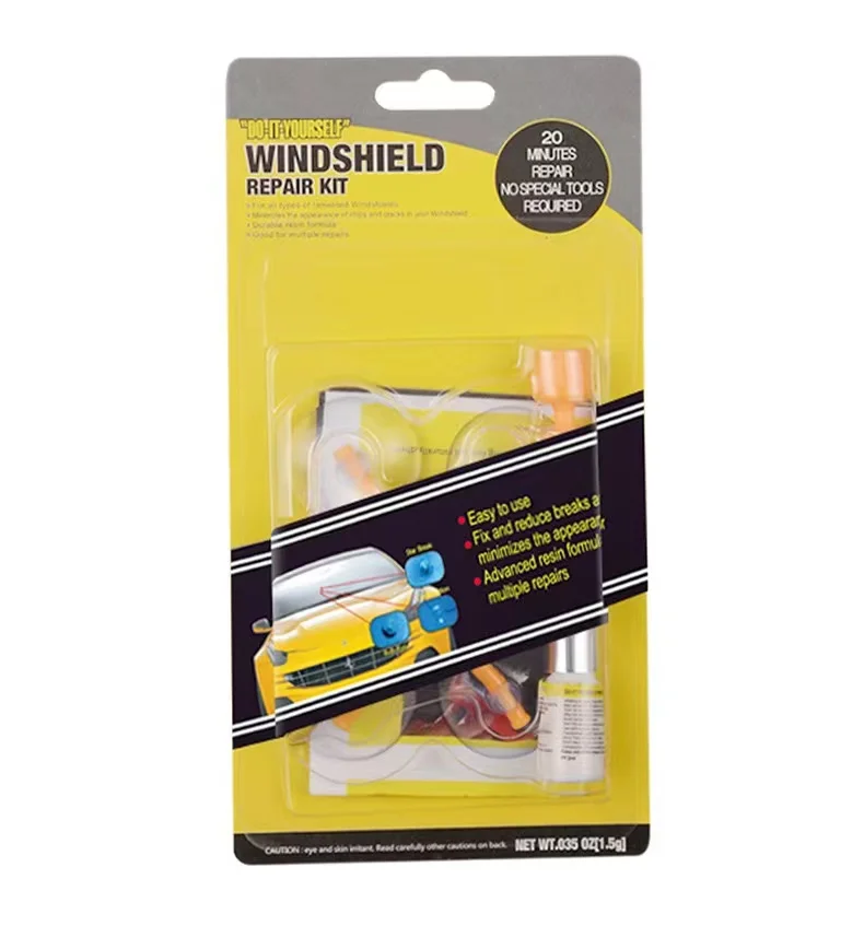 Автомобильное Стекло Nano ремонт жидкость для автомобиля лобового стекла экран смолы трещина ящик