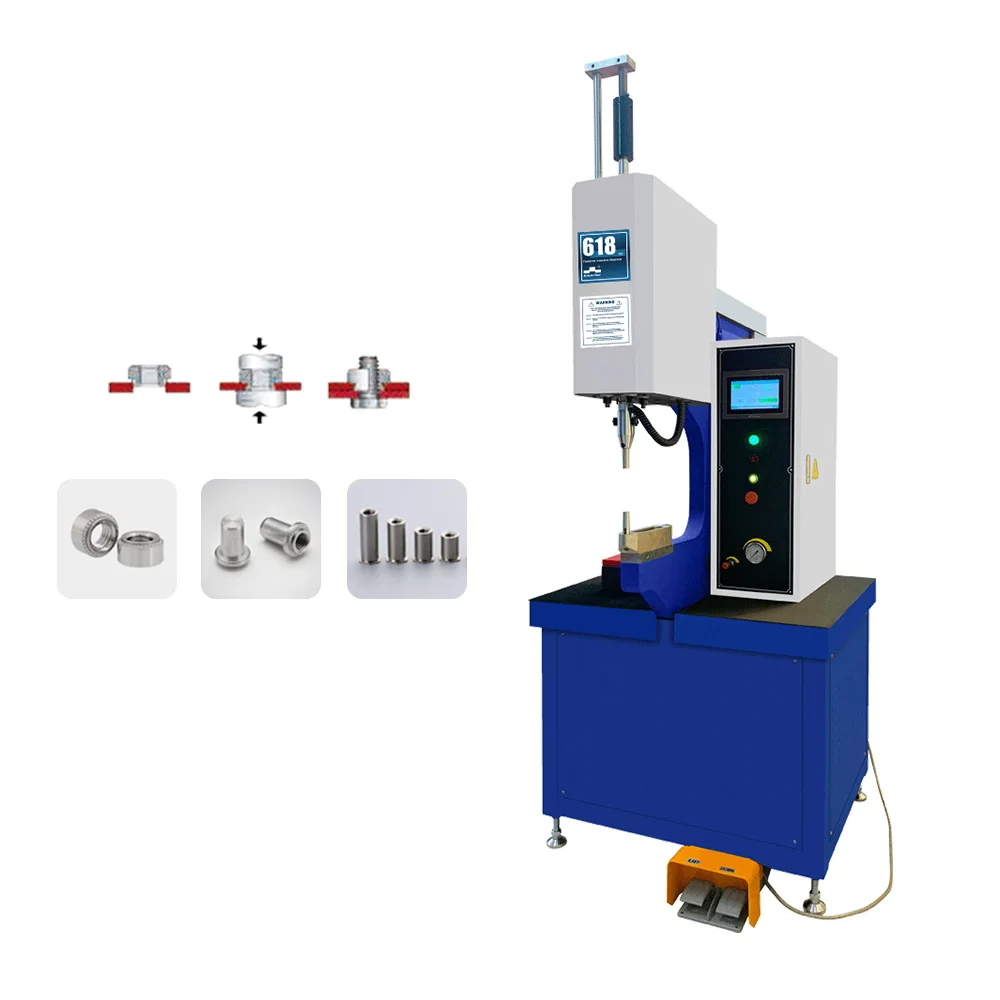 7 дюймов сенсорный экран PLC драйвер один насос гидравлическая система 618 крепежная деталь вставки машины