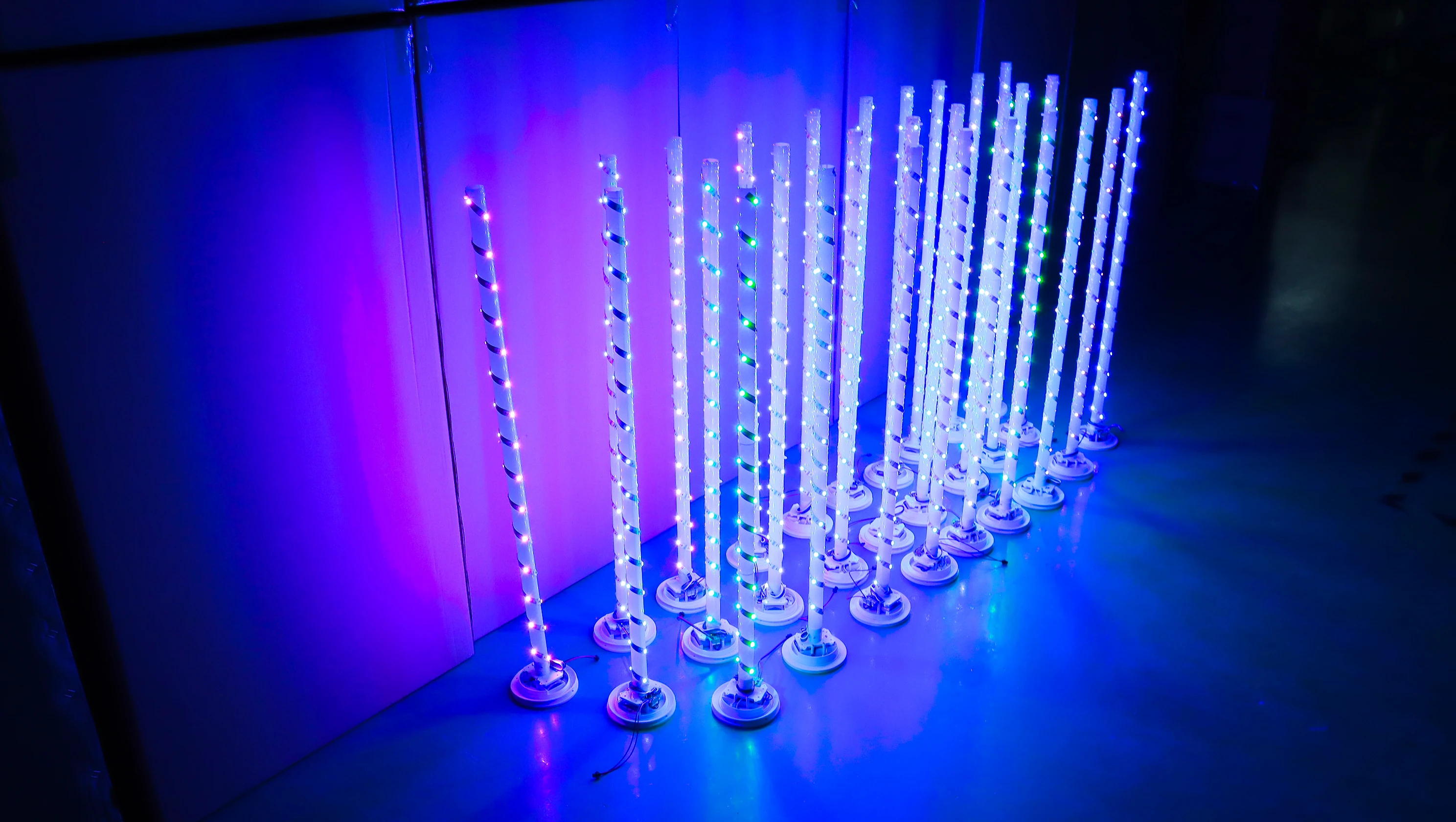 New Party Light Spare Part 16 Colors Change Remote Control Led Tube Light  for Led Cocktail table