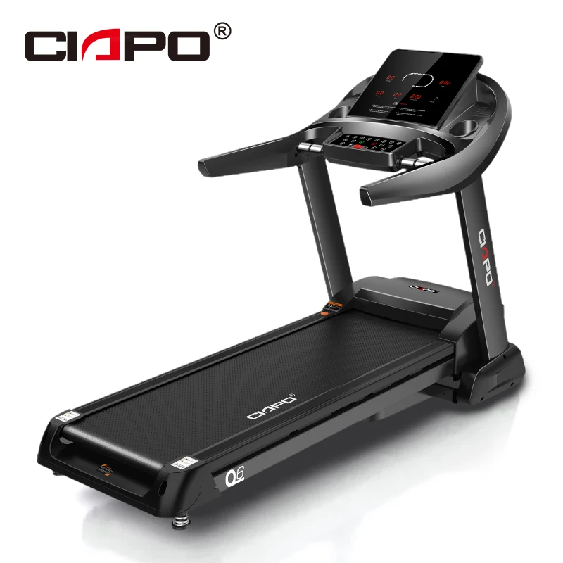 CIAPO Q6 Складная дешевая домашняя моторизованная прогулочная машина для тренажерного зала Спортивная беговая дорожка фитнеса