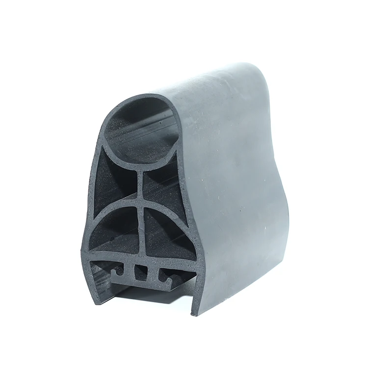 Customized industrial door bottom seal strip EPDM  PVC rubber seal side guidel seal