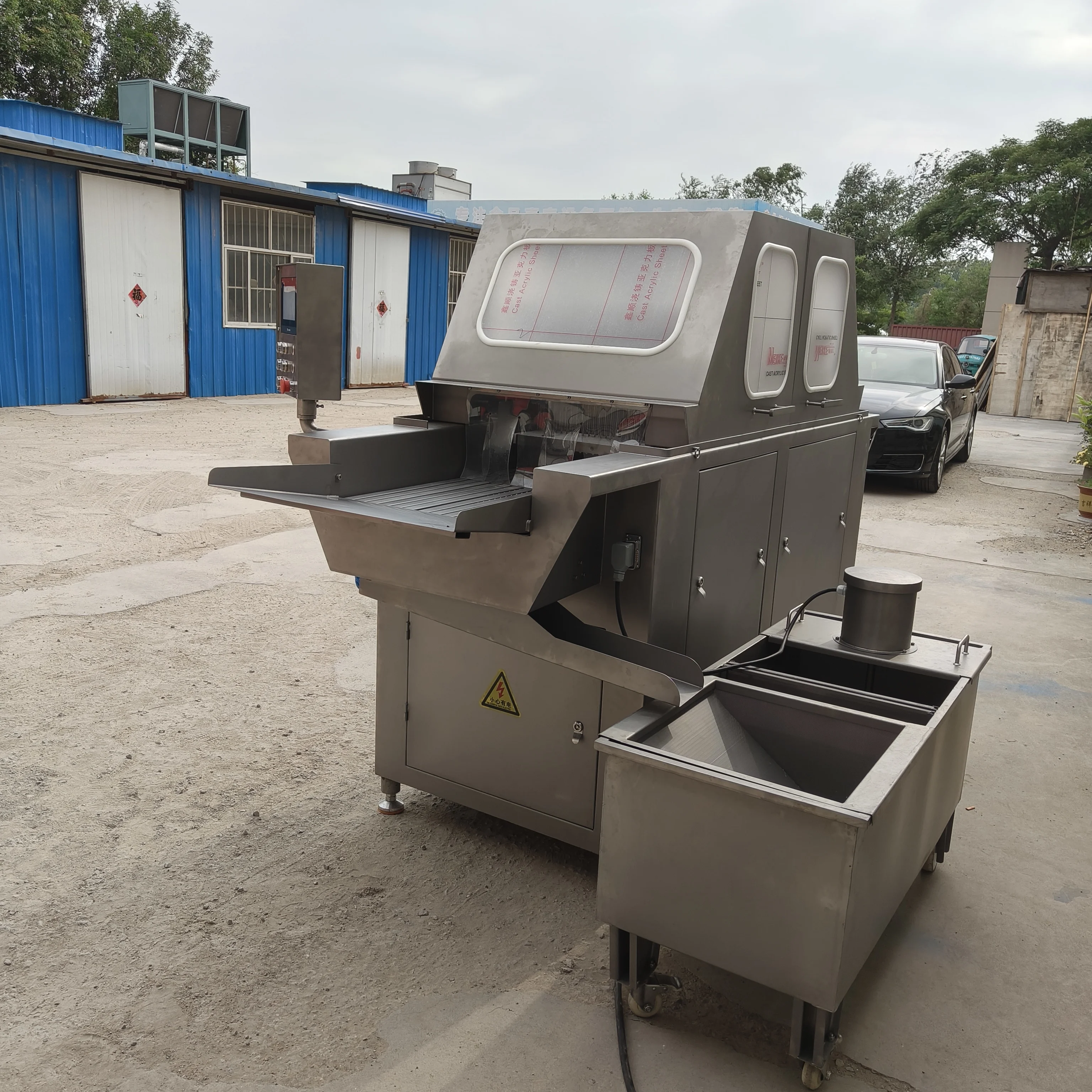 Stainless Steel Beef Salt Brine Injection Machine Fresh Meat Saline Water Injector Meat Processing Machinery
