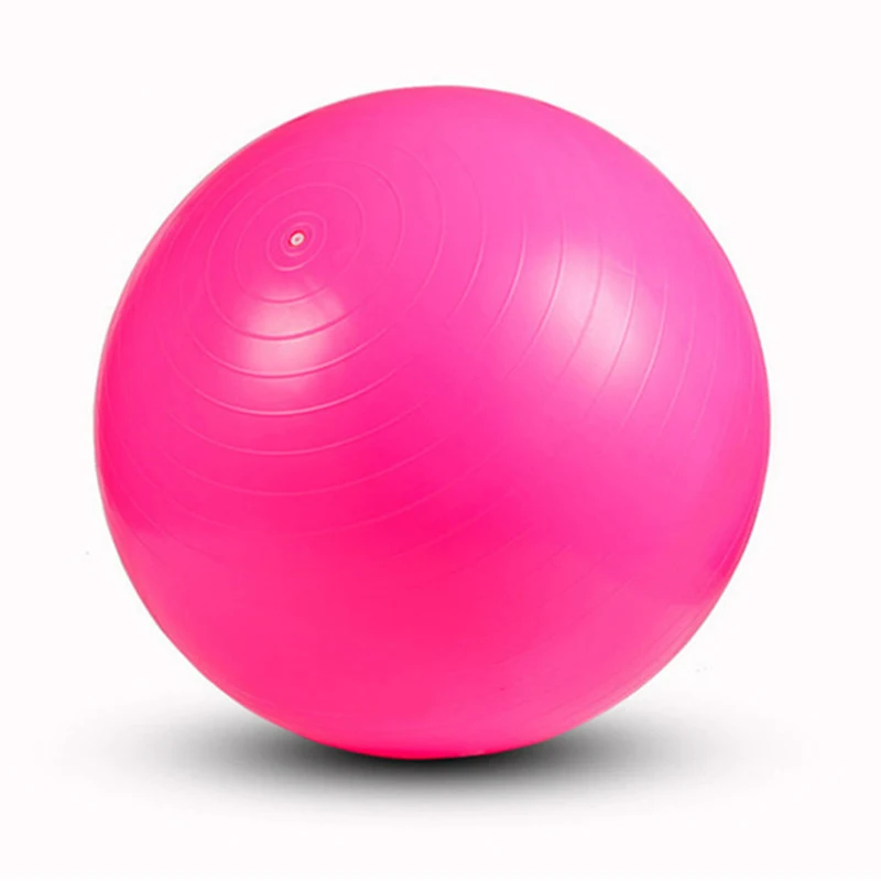 45cm PVC Yoga GYM Ball Inflatable Gymnastics Exercise Yoga Ball With Custom Logo Pilates Fitess Balls