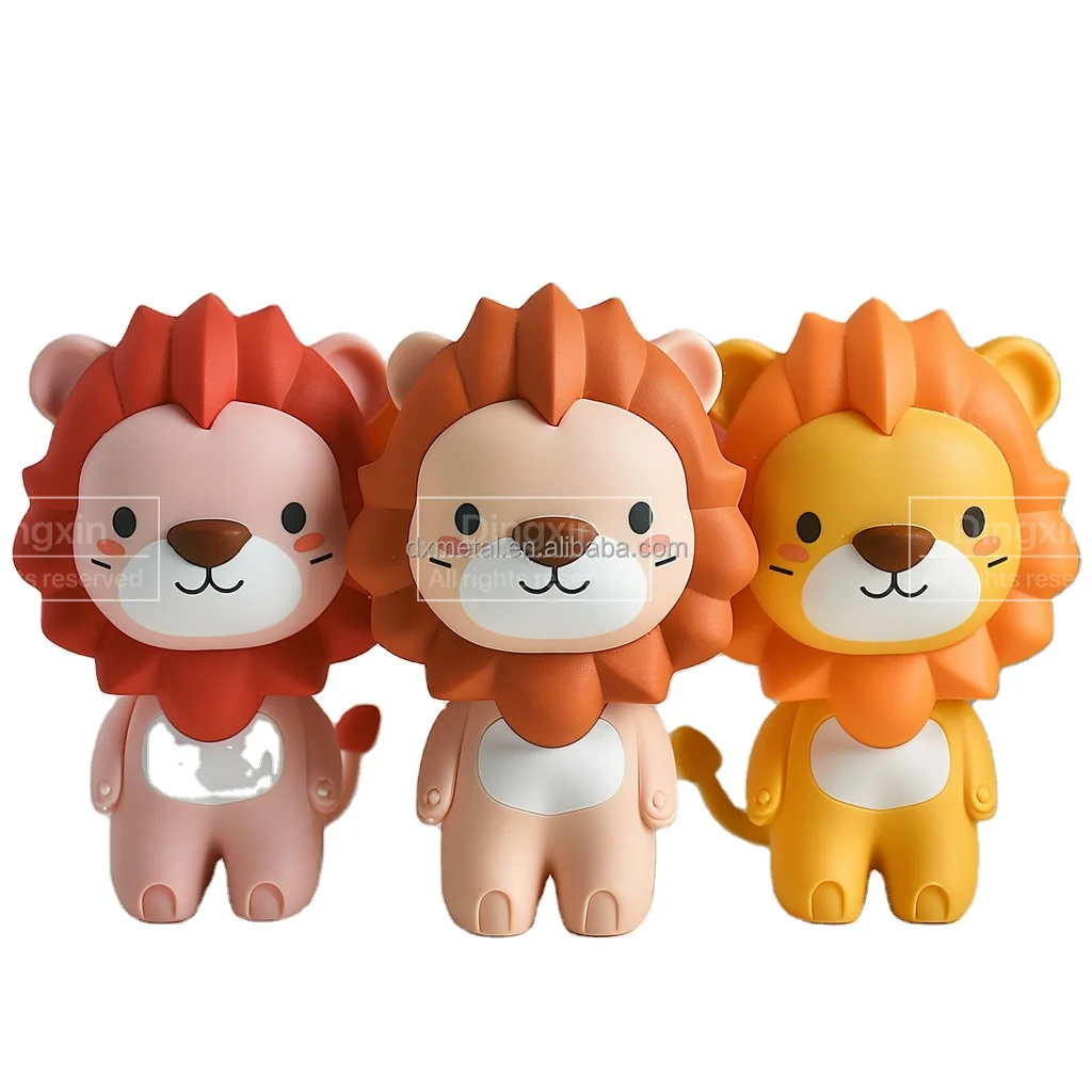 Eco-friendly Rohs Standard Soft PVC Material Cute Animal PVC Figurines for POP Holiday Gift Anime Factory Custom