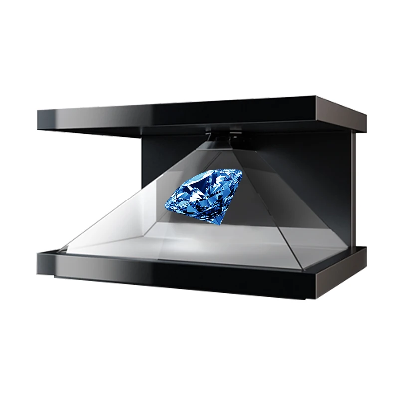 19inch Full HD Pyramid 3D Hologram Display for Advertising