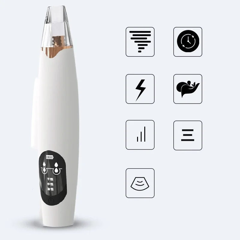 2024 Pimple Removal Machine Black Head Electric Pore Nose Vacuum Blackhead Remover Cleaner Removing Tool With Vacuum Suction