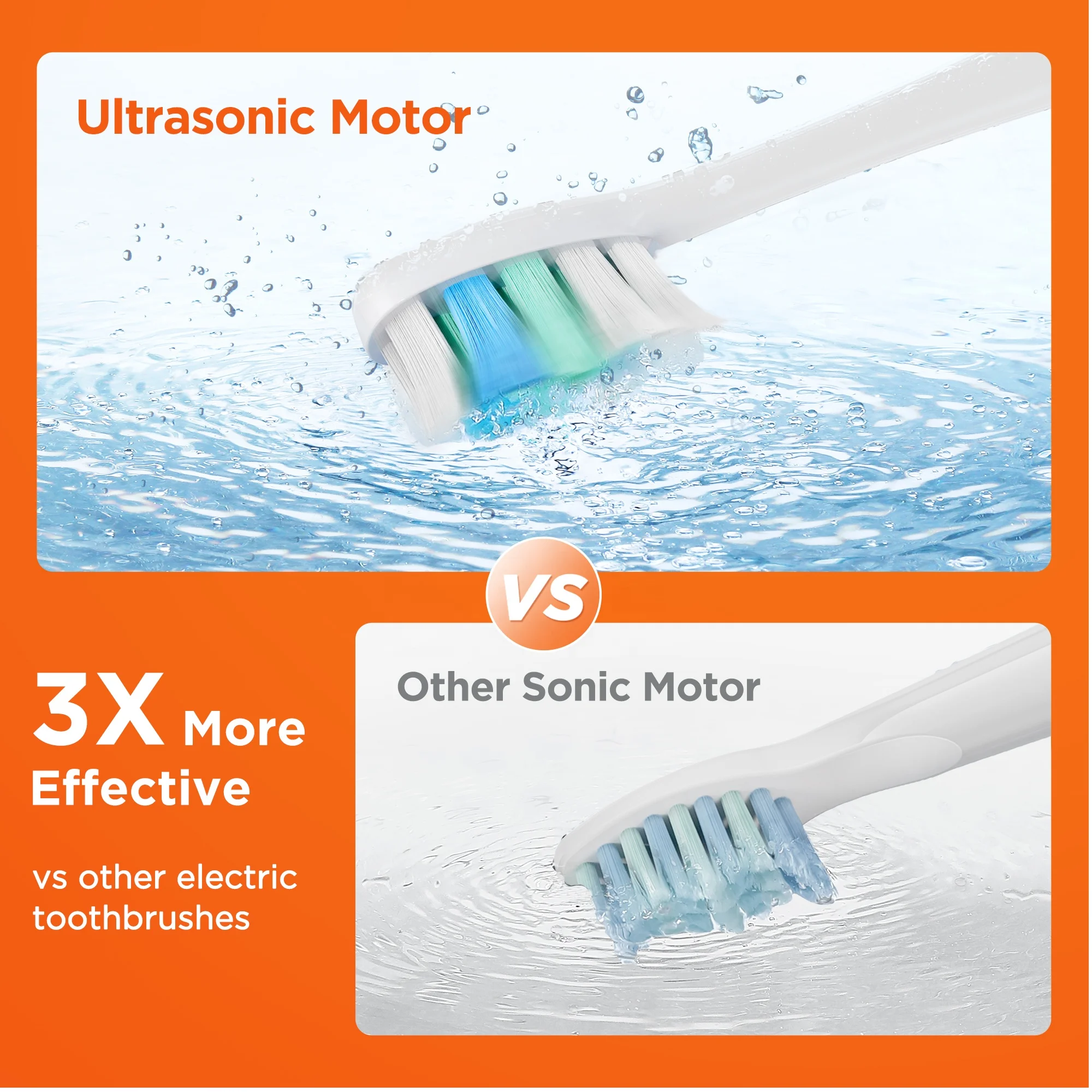 Bitvae BV S2 Oral Clean 8 Heads Smart APP 2024 Electric Toothbrush with 9 Intensity Levels