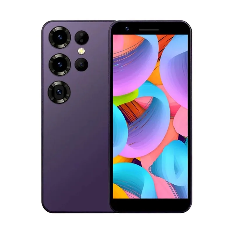 Mini S24 Ultra Cell Phone Global Version Smartphone 3G 4G Face Recognition 2GB+16Bg Cellphone Dual Sim Android Mobile Phones