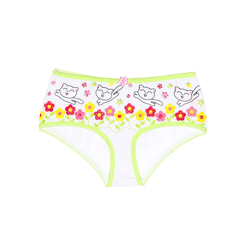 Hot Sale  Cartoon 100% Cotton Girls Underwear Kids Children Panties Baby Briefs Breathable Underwear  Wholesale